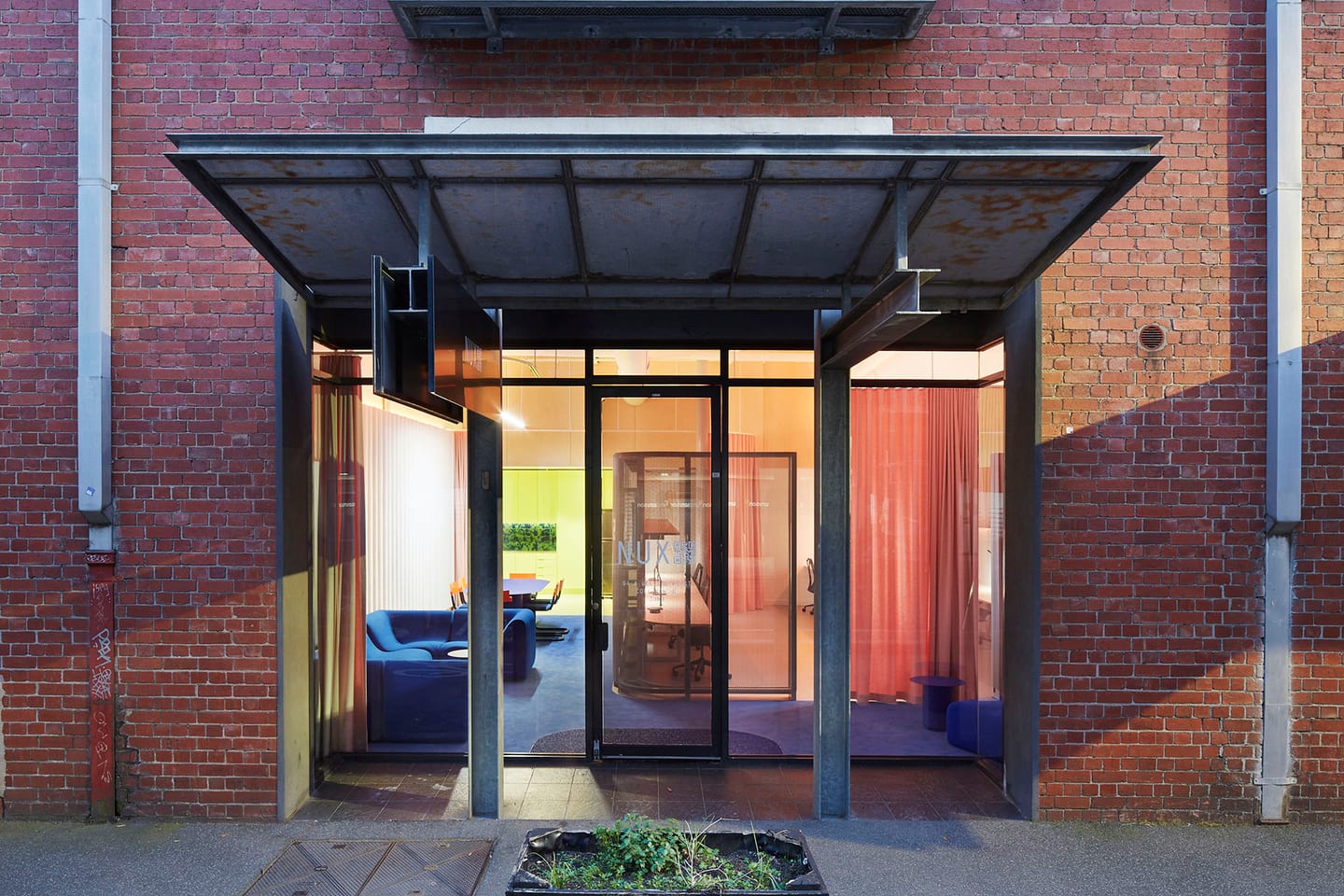 NUX exterior frontage on Wellington Street.