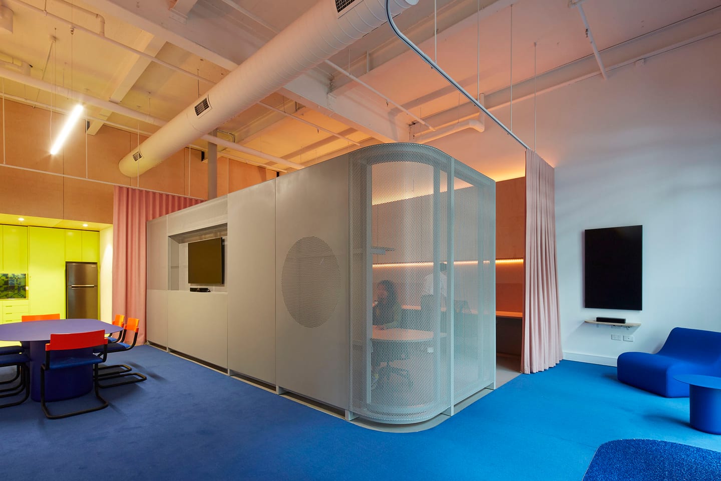 Main NUX studio interior in Collingwood.